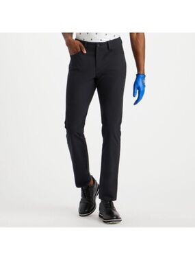 NWT Onyx G/FORE Tour 5-Pocket 4-Way Stretch Straight Leg Pants 36x32